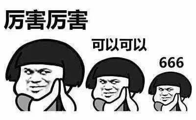 厲害厲害，可以可以，666